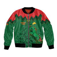 Custom Football Burkina Faso Bomber Jacket Rising Star And Horse Sport Style - Wonder Print Shop