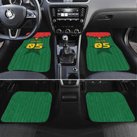 Custom Football Burkina Faso Car Mats Rising Star And Horse Sport Style - Wonder Print Shop