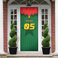 Custom Football Burkina Faso Door Cover Rising Star And Horse Sport Style - Wonder Print Shop