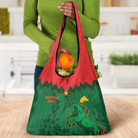 Football Burkina Faso Grocery Bag Rising Star And Horse Sport Style - Wonder Print Shop