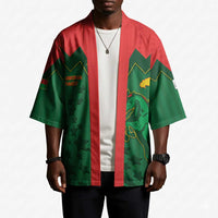 Custom Football Burkina Faso Kimono Rising Star And Horse Sport Style - Wonder Print Shop