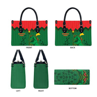 Football Burkina Faso Leather Bag Rising Star And Horse Sport Style - Wonder Print Shop