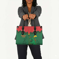 Football Burkina Faso Leather Bag Rising Star And Horse Sport Style - Wonder Print Shop