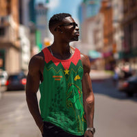 Custom Football Burkina Faso Men Tank Top Rising Star And Horse Sport Style - Wonder Print Shop
