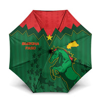 Football Burkina Faso Umbrella Rising Star And Horse Sport Style - Wonder Print Shop