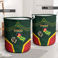 Togo Laundry Basket Lion Claw Flag Sport Style - Wonder Print Shop