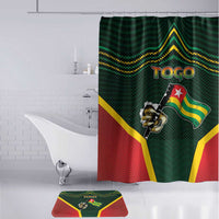 Togo Bathroom Set Lion Claw Flag Sport Style - Wonder Print Shop
