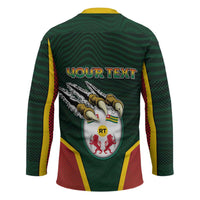 Personalized Togo Hockey Jersey Lion Claw Flag Sport Style - Wonder Print Shop