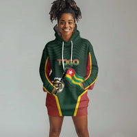 Personalized Togo Hoodie Dress Lion Claw Flag Sport Style - Wonder Print Shop