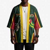 Personalized Togo Kimono Lion Claw Flag Sport Style - Wonder Print Shop