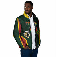 Personalized Togo Padded Jacket Lion Claw Flag Sport Style - Wonder Print Shop