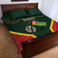 Togo Quilt Bed Set Lion Claw Flag Sport Style - Wonder Print Shop