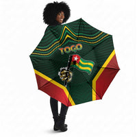 Togo Umbrella Lion Claw Flag Sport Style - Wonder Print Shop