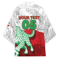 Custom Iran Football Kimono Leopard Comic Manga Art Style