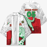 Custom Iran Football Kimono Leopard Comic Manga Art Style