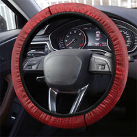 Iran Football Steering Wheel Cover Leopard Comic Manga Art Style