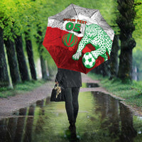 Custom Iran Football Umbrella Leopard Comic Manga Art Style