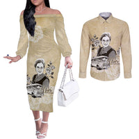 Nah Rosa Parks Couples Matching Off The Shoulder Long Sleeve Dress and Long Sleeve Button Shirt Black Women History