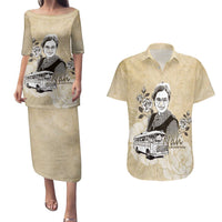 Nah Rosa Parks Couples Matching Puletasi and Hawaiian Shirt Black Women History