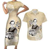 Nah Rosa Parks Couples Matching Short Sleeve Bodycon Dress and Hawaiian Shirt Black Women History