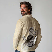 Nah Rosa Parks Long Sleeve Polo Shirt Black Women History