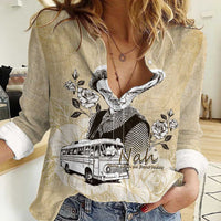 Nah Rosa Parks Women Casual Shirt Black Women History