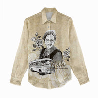 Nah Rosa Parks Women Casual Shirt Black Women History