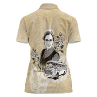 Nah Rosa Parks Women Polo Shirt Black Women History