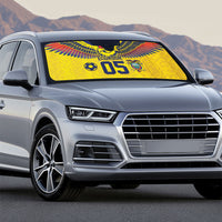 Custom Ecuador Football Auto Sun Shade Andean Condor Unique Style