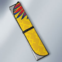 Custom Ecuador Football Auto Sun Shade Andean Condor Unique Style