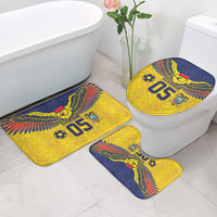 Custom Ecuador Football Bathroom Set Andean Condor Unique Style