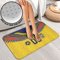 Custom Ecuador Football Bathroom Set Andean Condor Unique Style
