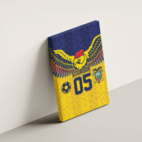 Custom Ecuador Football Canvas Wall Art Andean Condor Unique Style