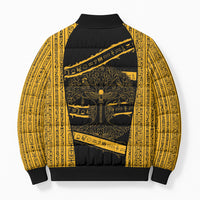 Egypt Tree Of Life Bomber Puffer Jacket The Fig In Ancient Egyptian