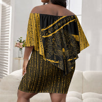 Egypt Tree Of Life Off Shoulder Short Dress The Fig In Ancient Egyptian