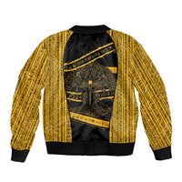 Egypt Tree Of Life Sleeve Zip Bomber Jacket The Fig In Ancient Egyptian