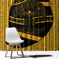 Egypt Tree Of Life Window Curtain The Fig In Ancient Egyptian
