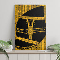 Egypt Sistrum Canvas Wall Art Ancient Mythology Sacred Rattling Instrument