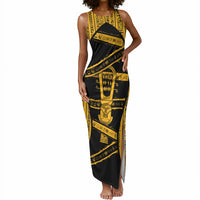 Egypt Sistrum Tank Maxi Dress Ancient Mythology Sacred Rattling Instrument