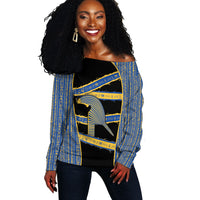 Egypt Nemyss Off Shoulder Sweater Ancient Mythology Pharaoh Royal