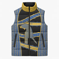 Egypt Nemyss Sleeveless Puffer Jacket Ancient Mythology Pharaoh Royal