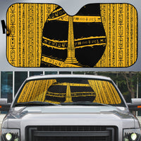 Egypt Obelisk Auto Sun Shade Ancient Mythology Sacred Sun Pillar