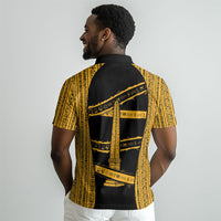 Egypt Obelisk Polo Shirt Ancient Mythology Sacred Sun Pillar DT05