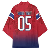 Custom Norway Football Kimono Ro Ro Meditating Viking Wolf