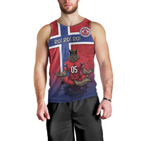 Custom Norway Football Men Tank Top Ro Ro Meditating Viking Wolf