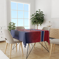 Custom Norway Football Tablecloth Ro Ro Meditating Viking Wolf