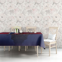 Custom Norway Football Tablecloth Ro Ro Meditating Viking Wolf