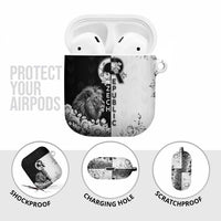 Czech Republic AirPods Case White Lion With Rose - Wonder Print Shop