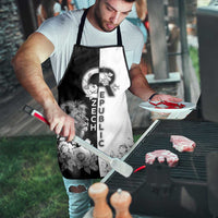 Czech Republic Apron White Lion With Rose - Wonder Print Shop