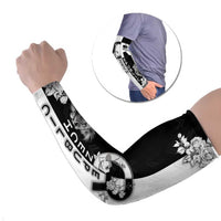 Czech Republic Arm Sleeves White Lion With Rose - Wonder Print Shop